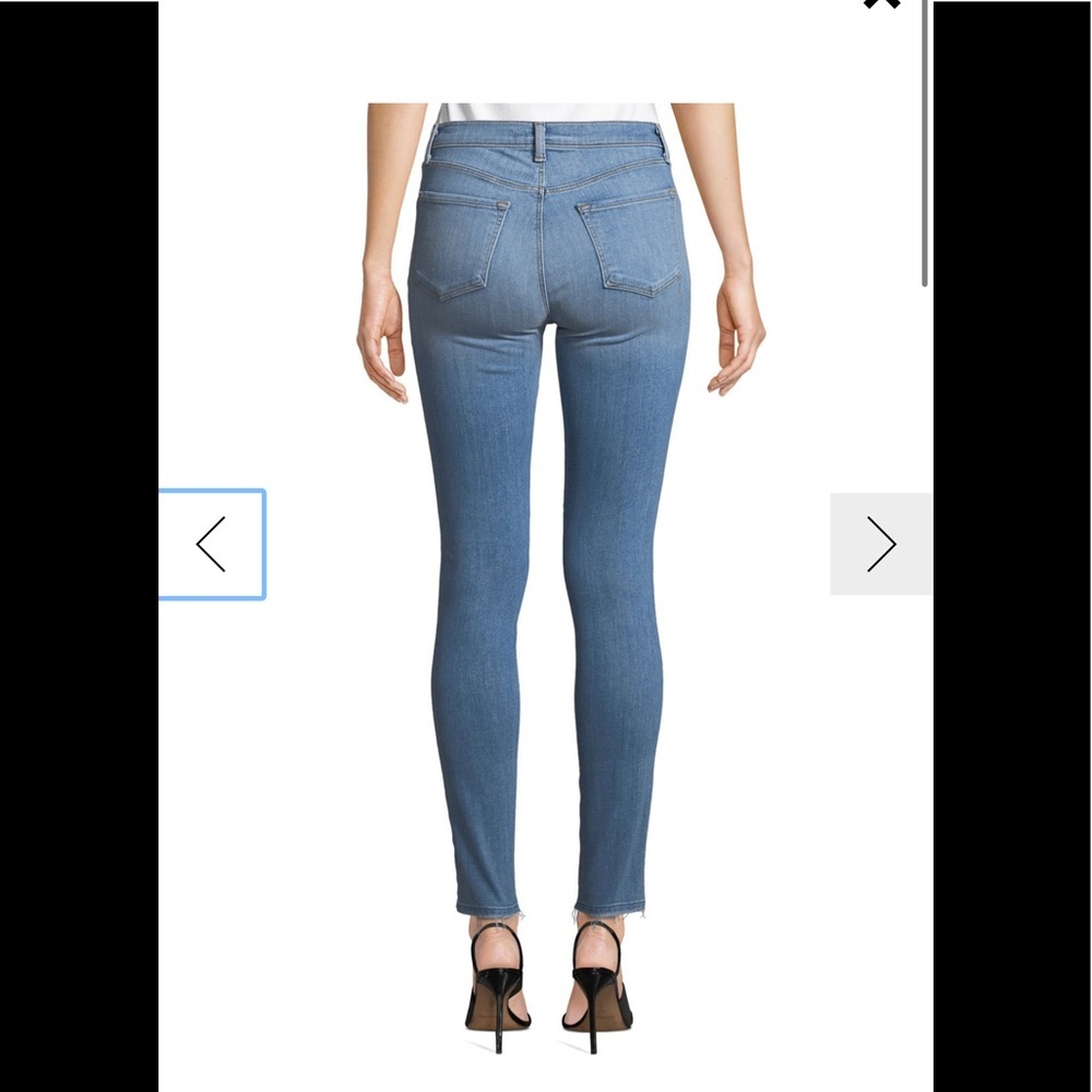 J BRAND MARIA HIGH RISE SKINNY JEANS Snake Print - Picture 2 of 12